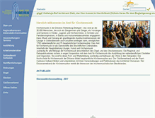 Tablet Screenshot of amt-fuer-kirchenmusik.de